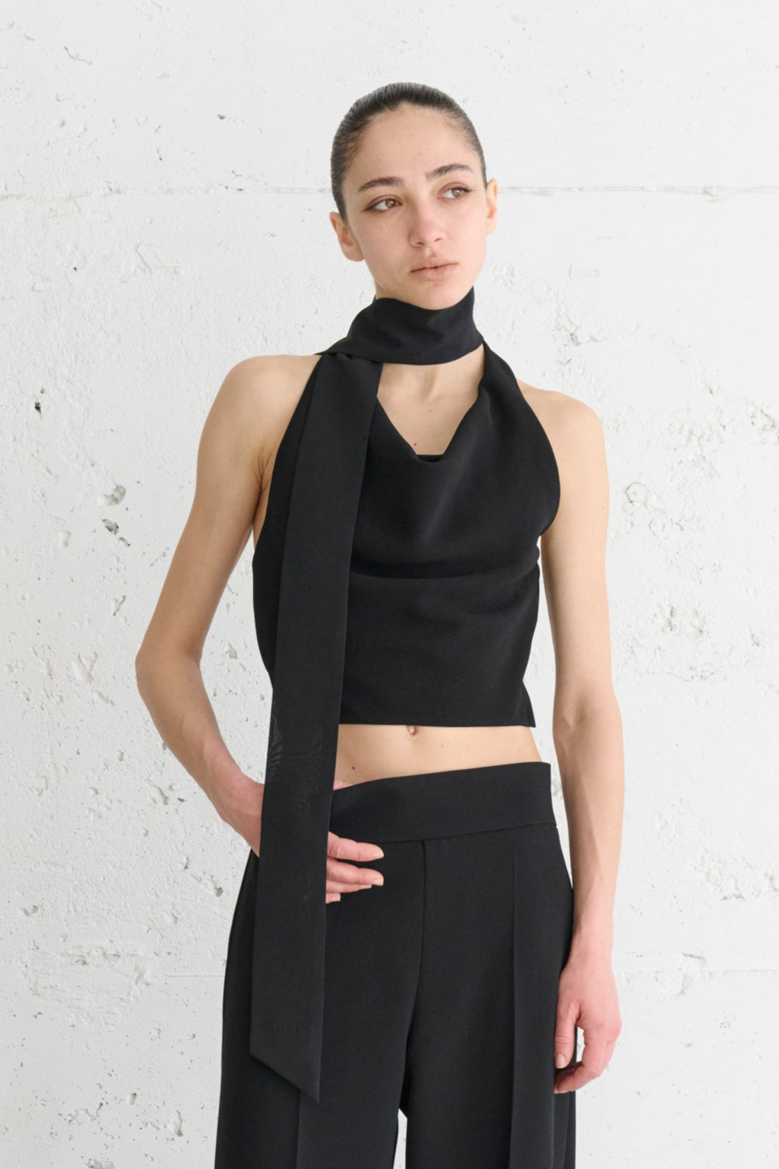 【Order】Drape Halter Top