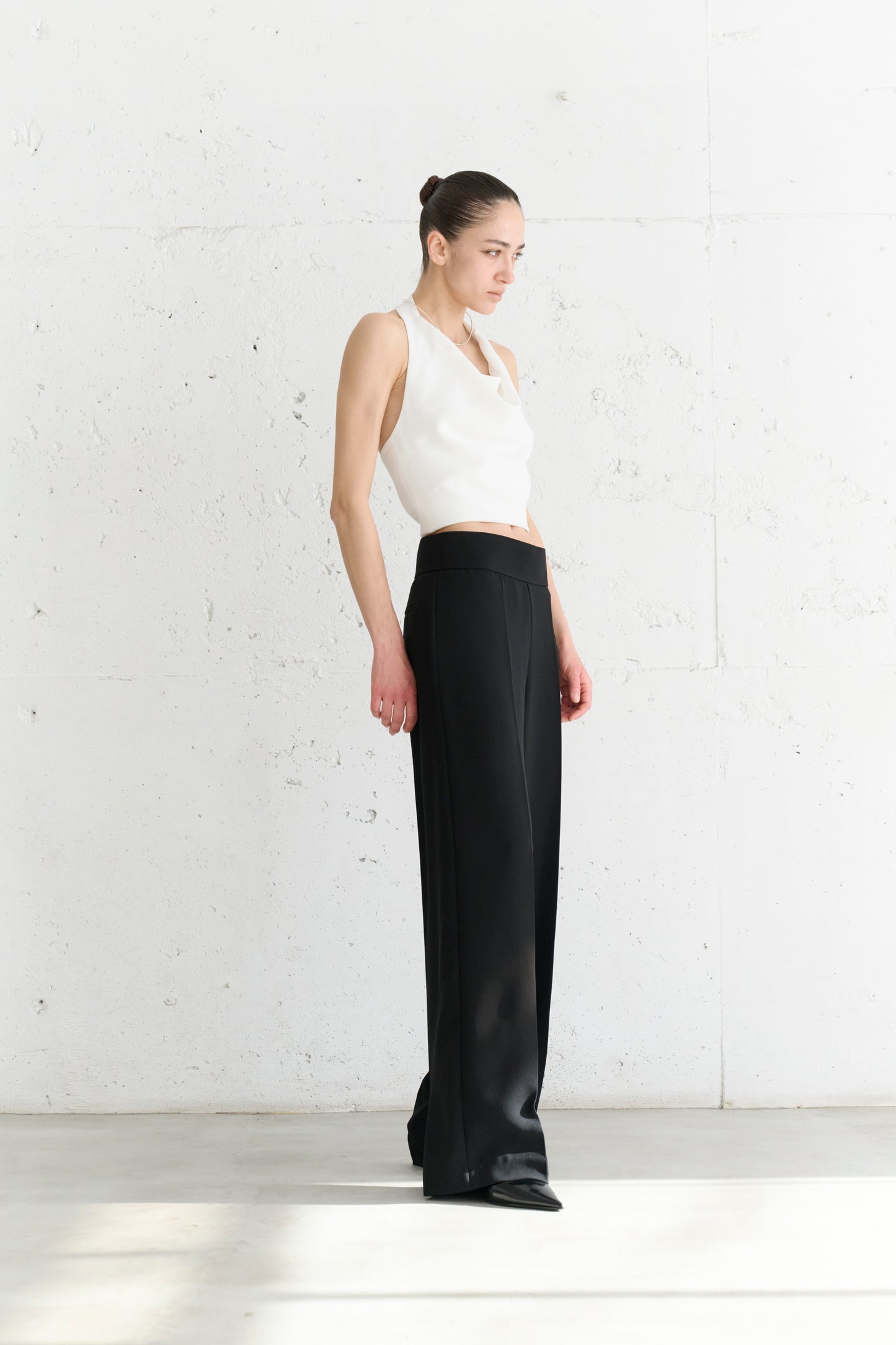 【Order】Drape Wide Pants