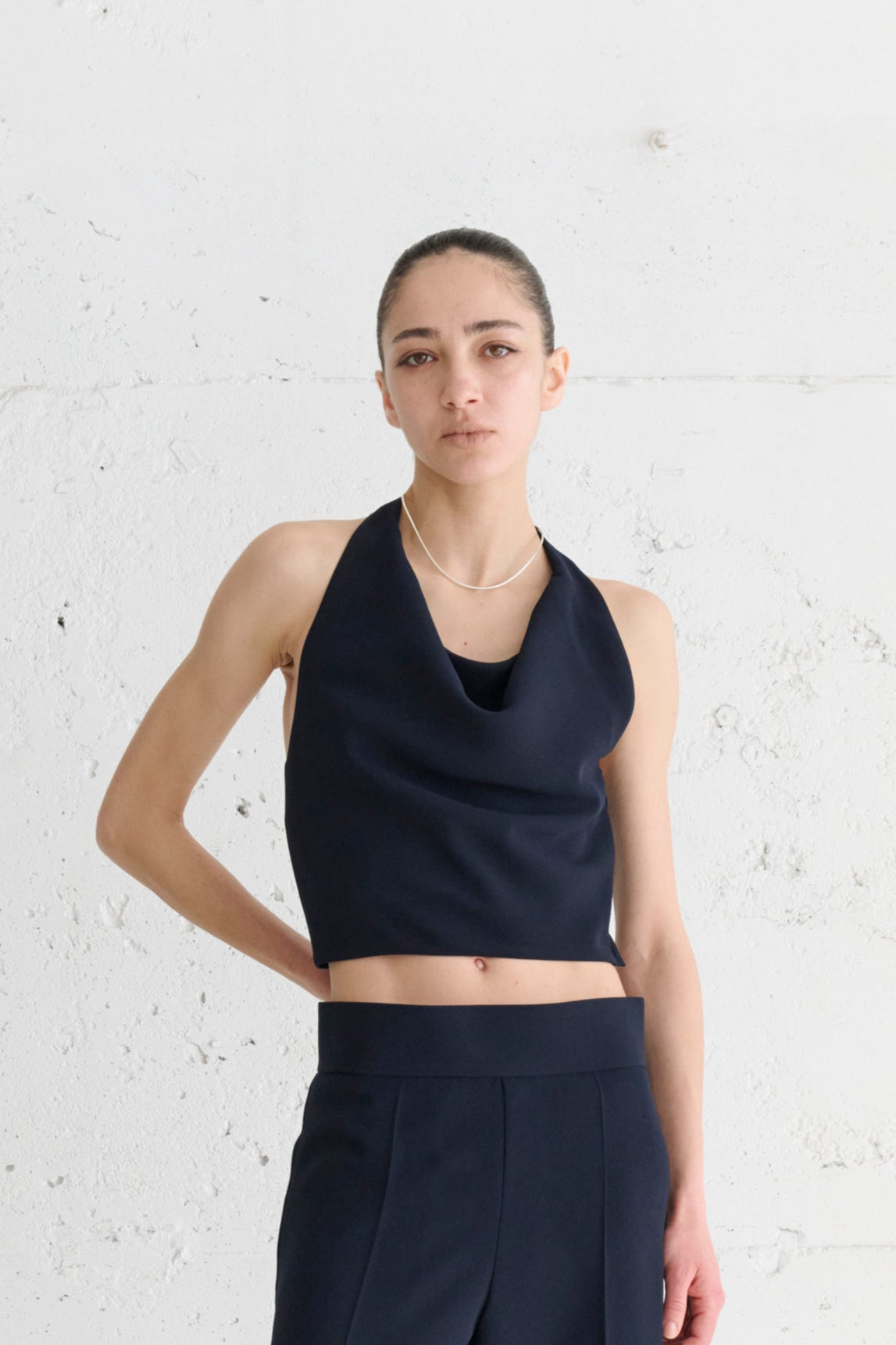 【Order】Drape Halter Top