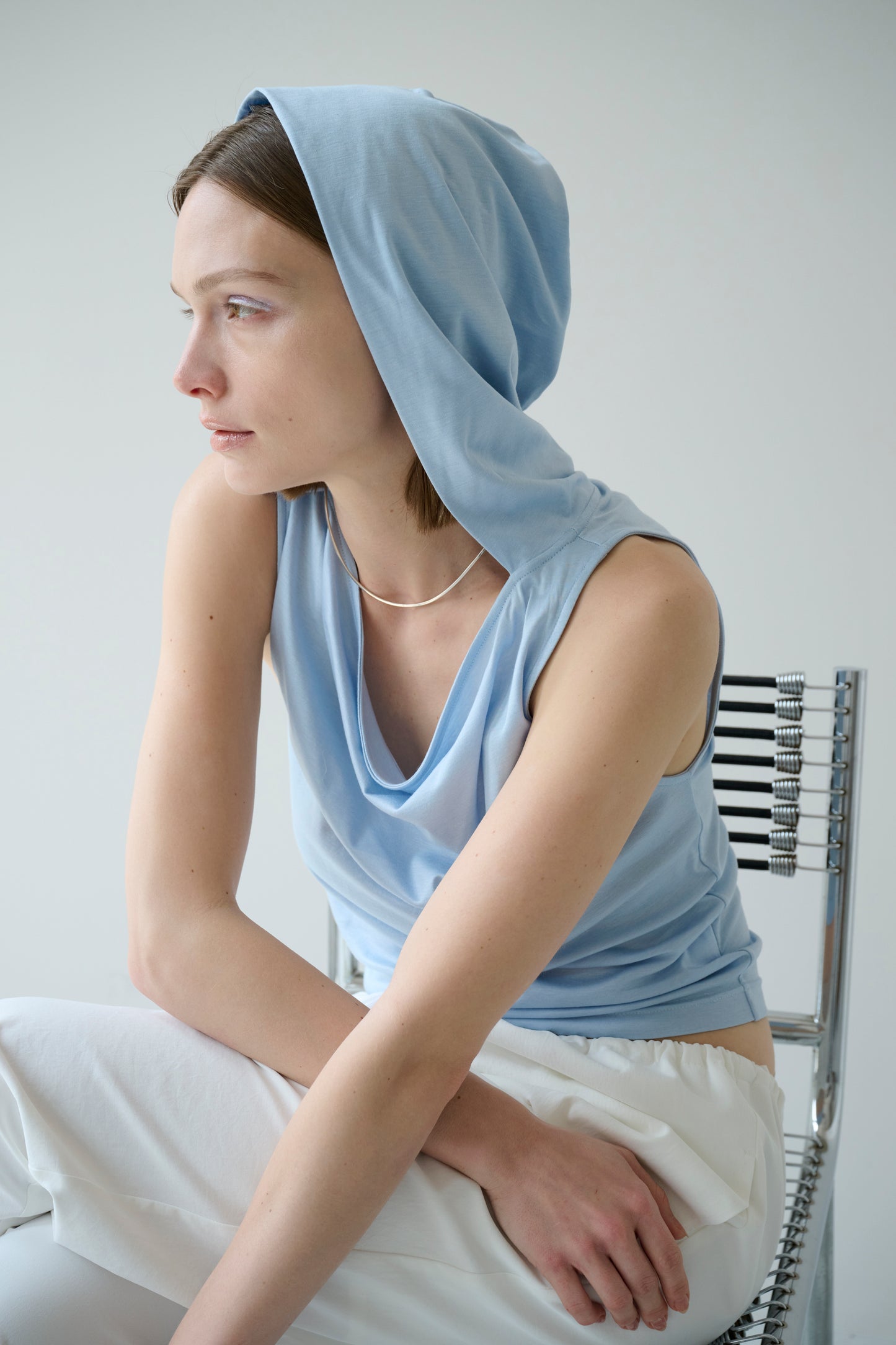 【 Order 】Drape Hood Top