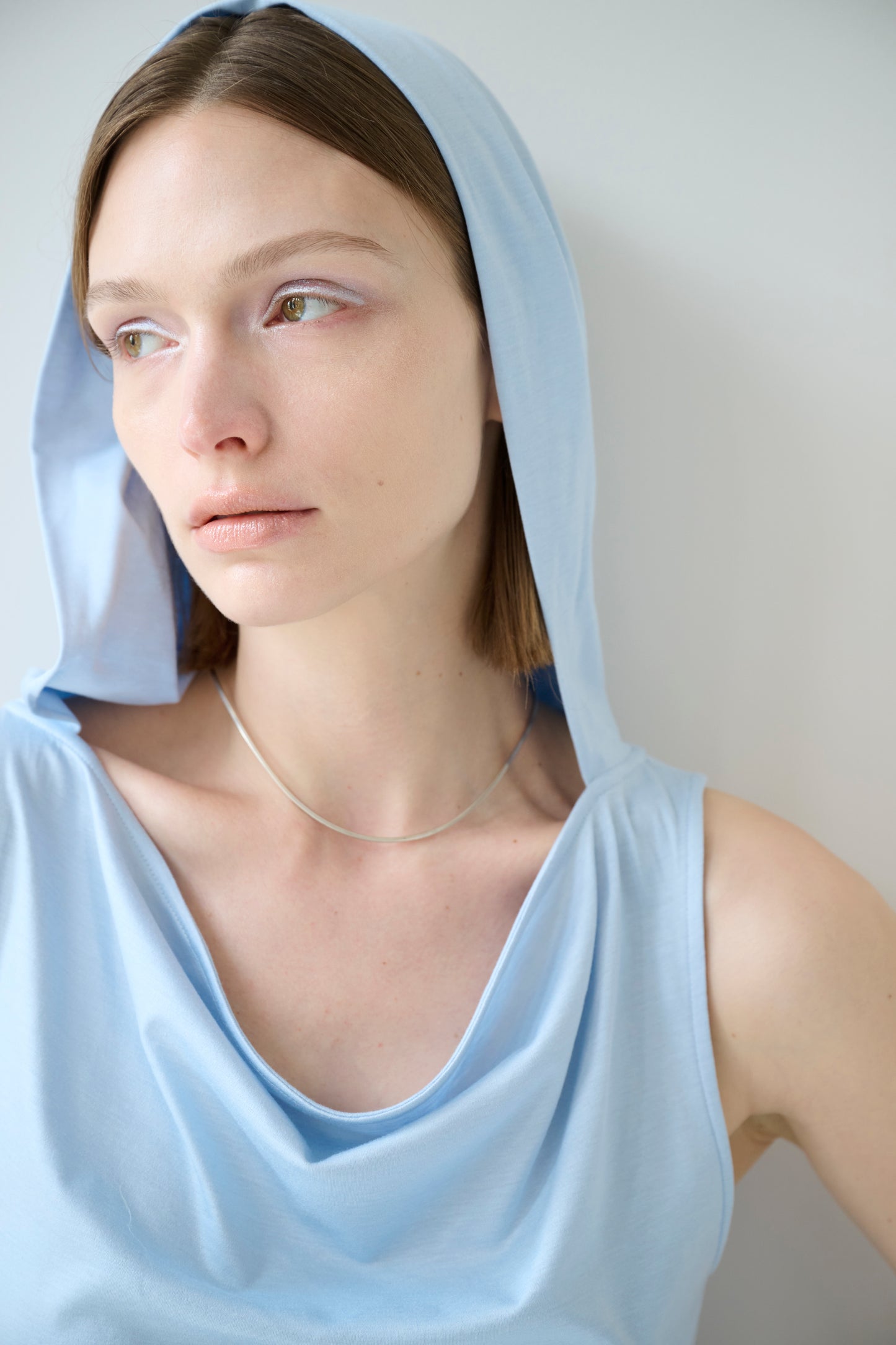 【 Order 】Drape Hood Top