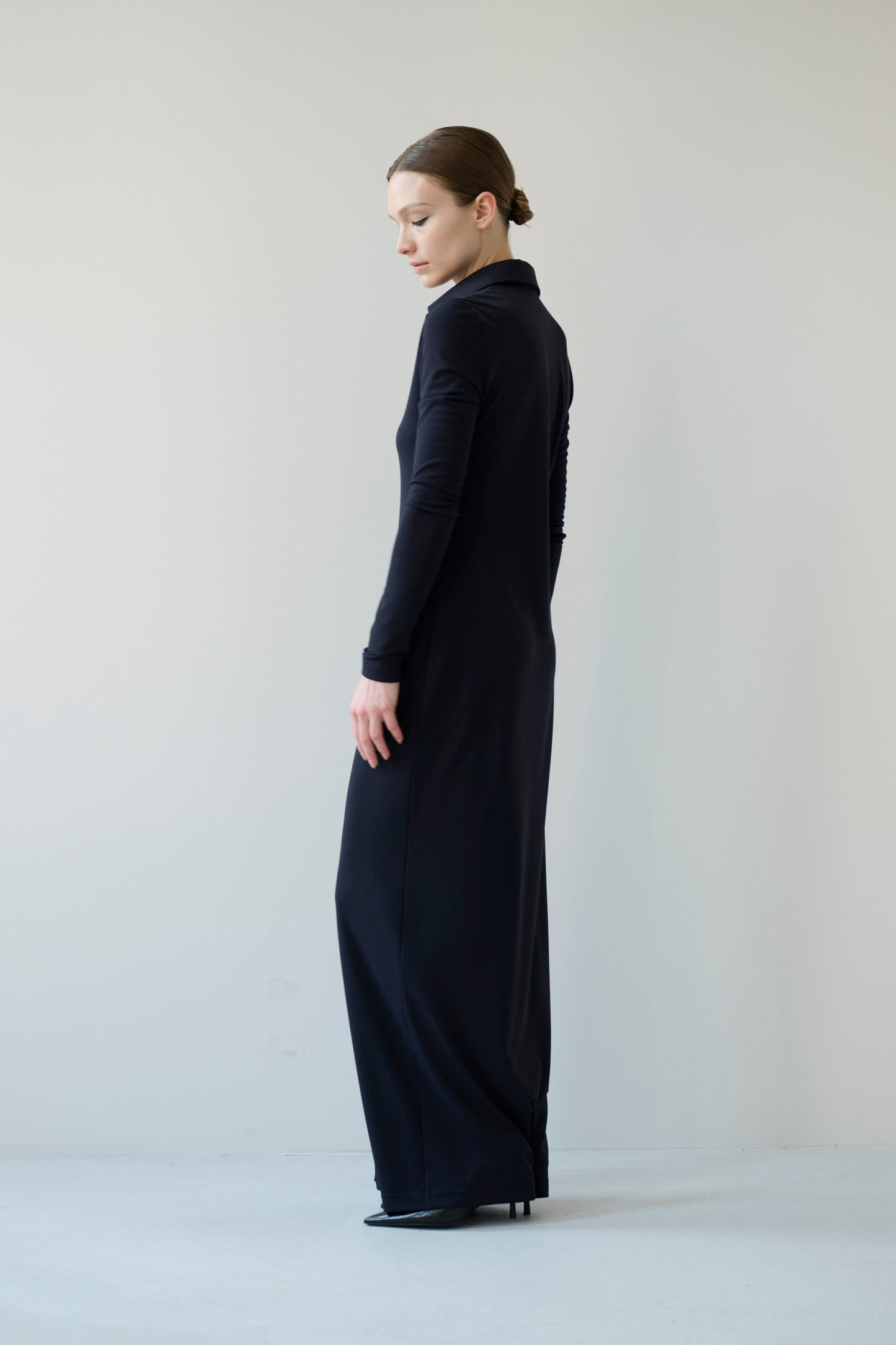 【Pre Order】Collar Long Dress