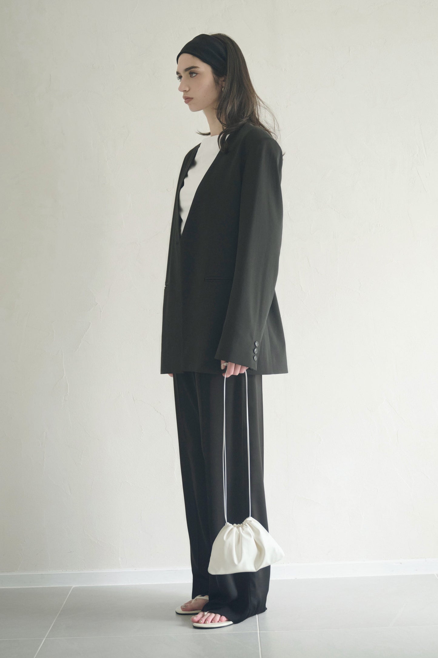 【PRE ORDER】Collarless Jacket