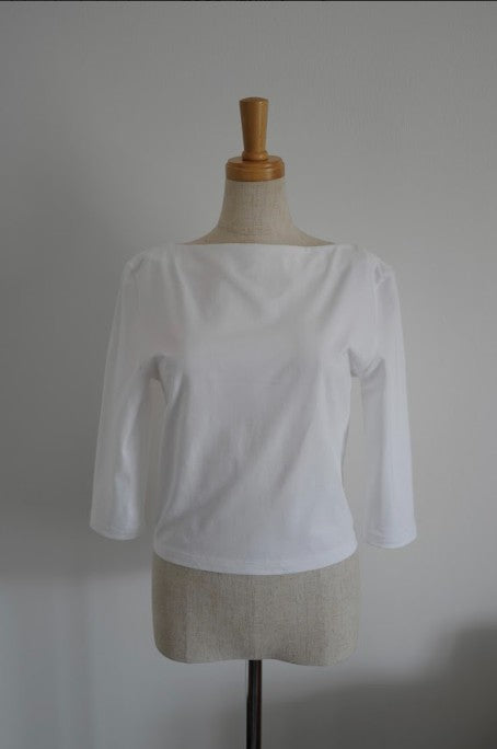 【ORDER】Boat Neck Top