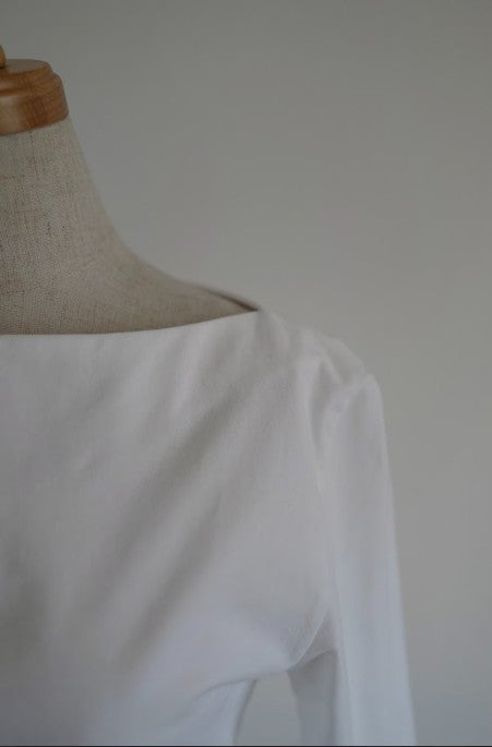 【ORDER】Boat Neck Top