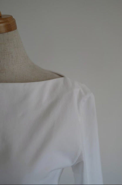 【ORDER】Boat Neck Top