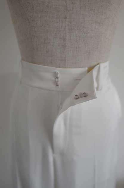【ORDER】Satin Straight Pants