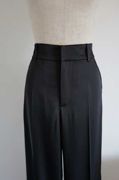 【ORDER】Satin Straight Pants