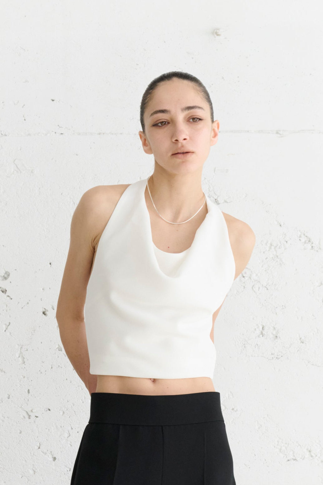 【Order】Drape Halter Top