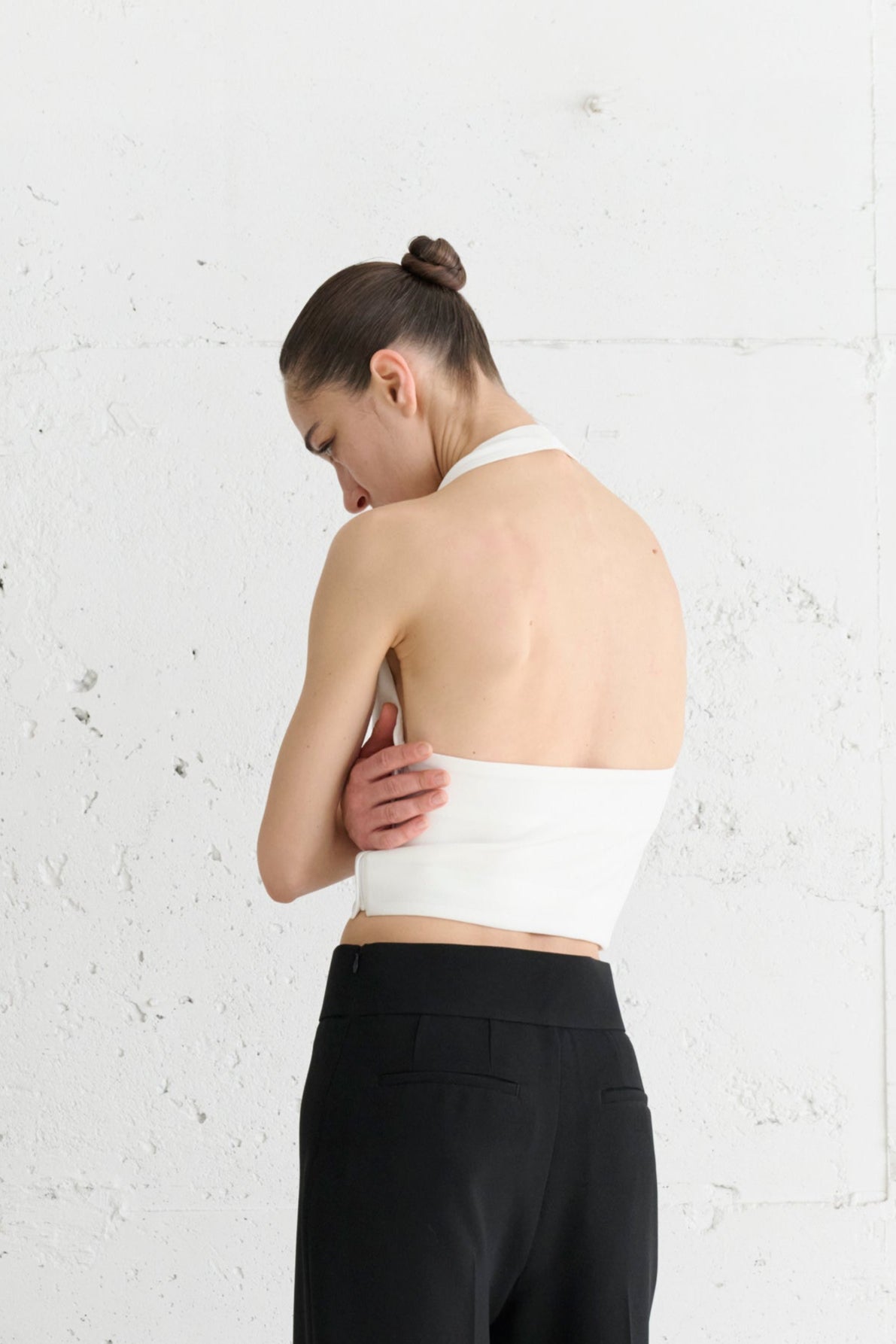 Huitrox Drape Halter Top ネイビー Order】Drape Halter Top – Huitrox