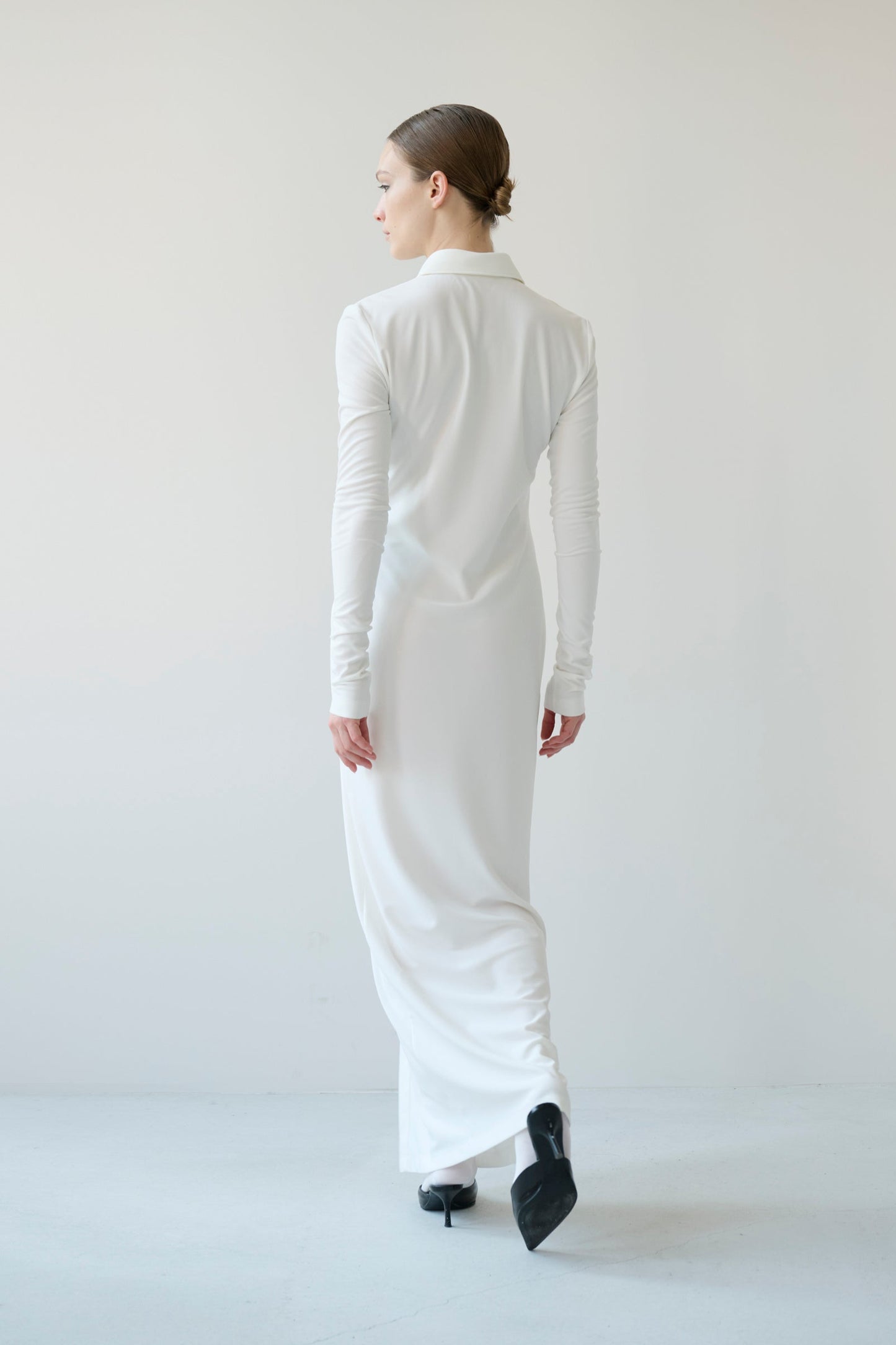 【Pre Order】Collar Long Dress