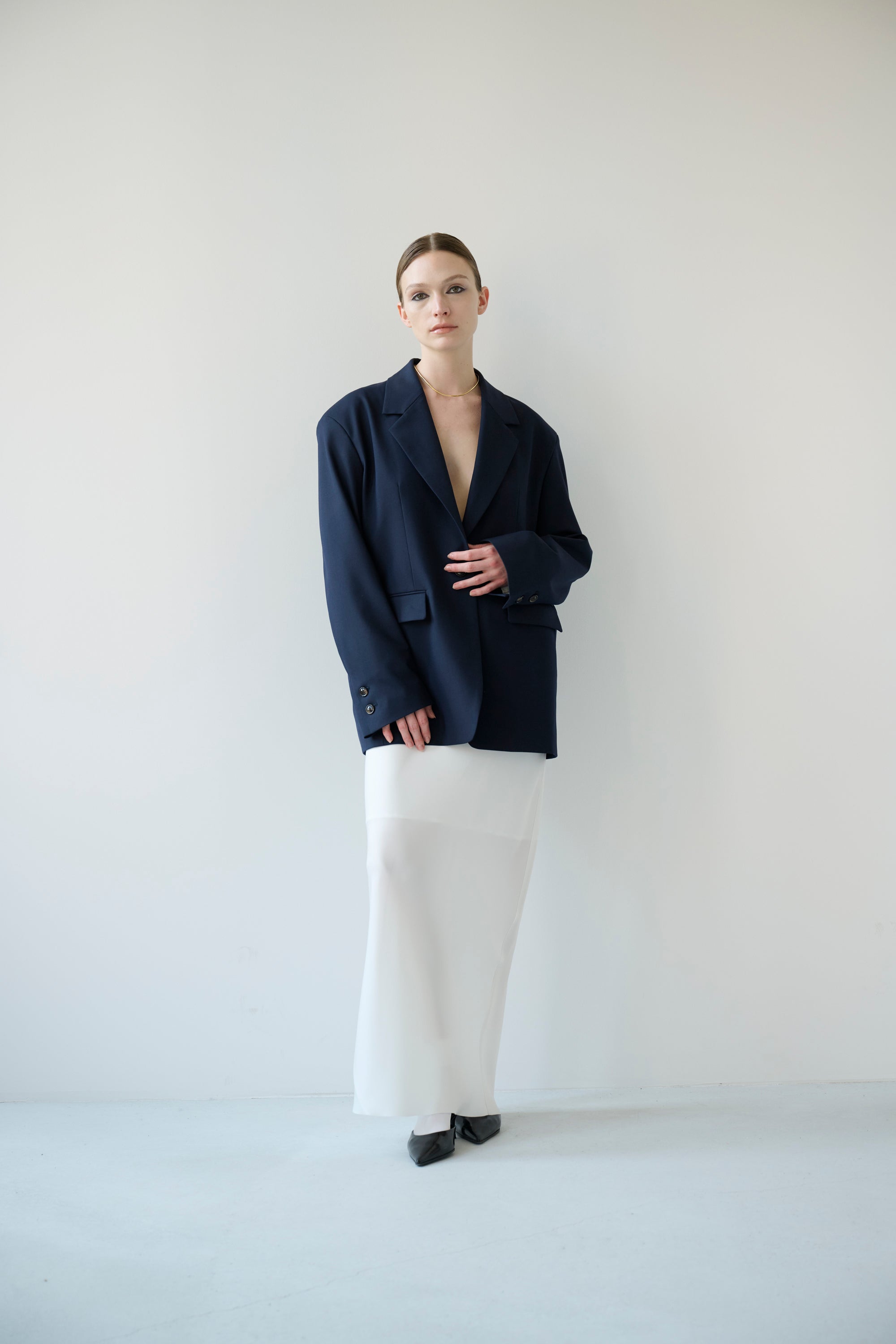 middle tailored jacket【最終値下げ】 Pre Order】Oversized Tailored Jacket – Huitrox