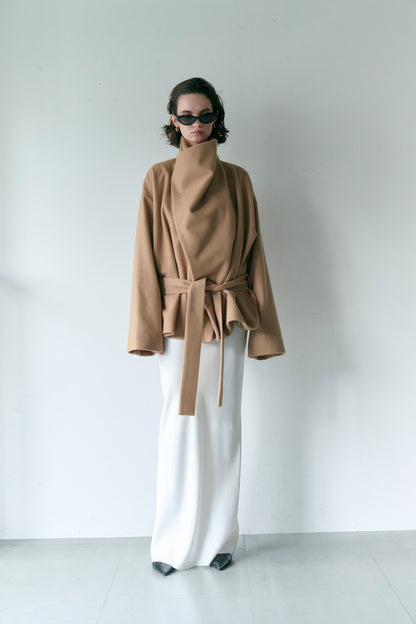 【PRE ORDER】Wrap Cocoon Coat