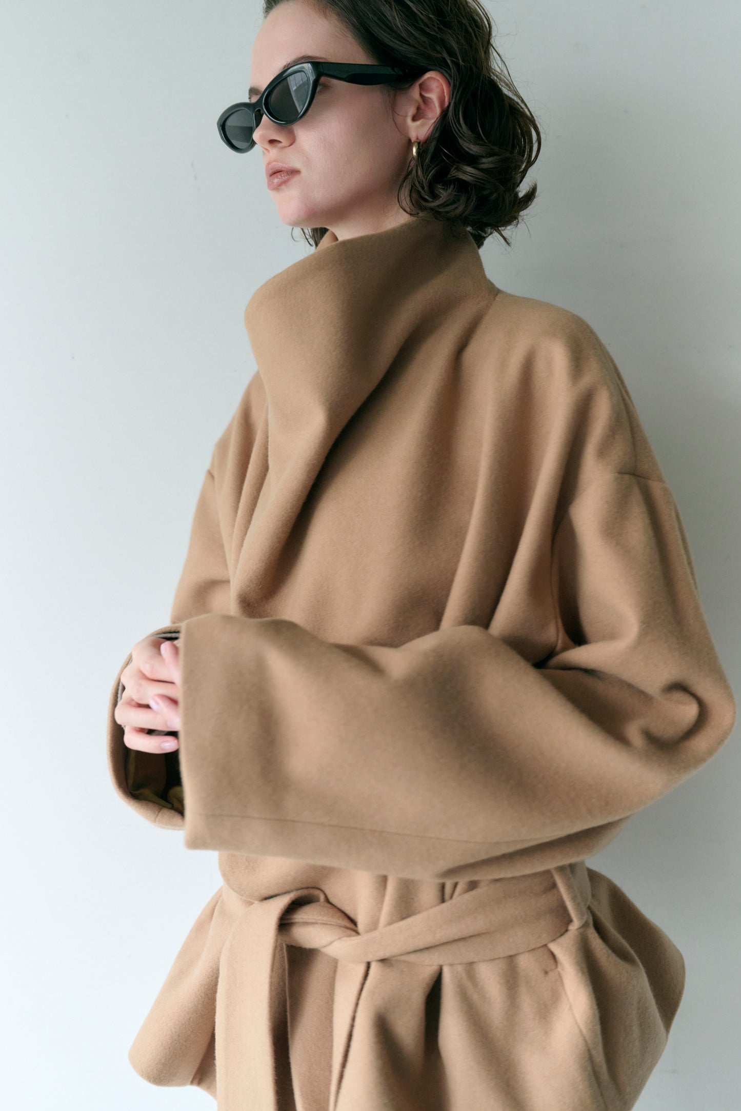 【PRE ORDER】Wrap Cocoon Coat