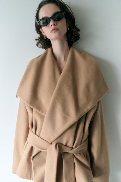 【PRE ORDER】Wrap Cocoon Coat