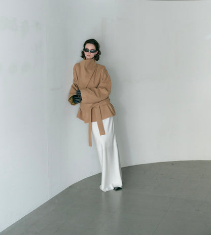 【PRE ORDER】Wrap Cocoon Coat