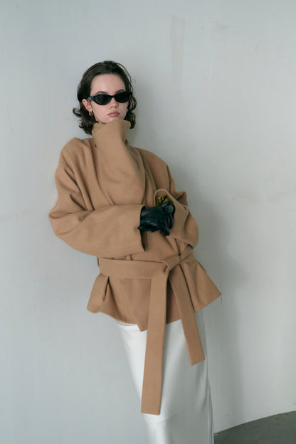 【PRE ORDER】Wrap Cocoon Coat