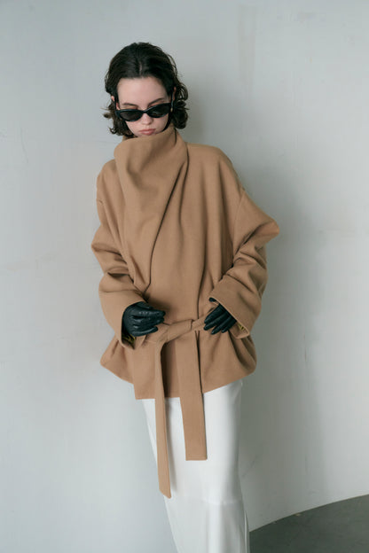 【PRE ORDER】Wrap Cocoon Coat