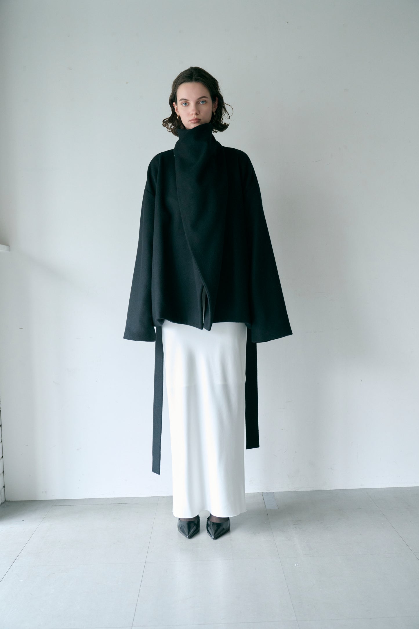 【PRE ORDER】Wrap Cocoon Coat