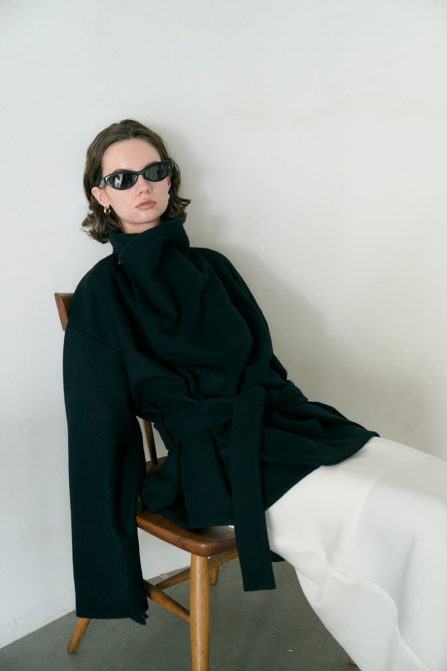 【PRE ORDER】Wrap Cocoon Coat