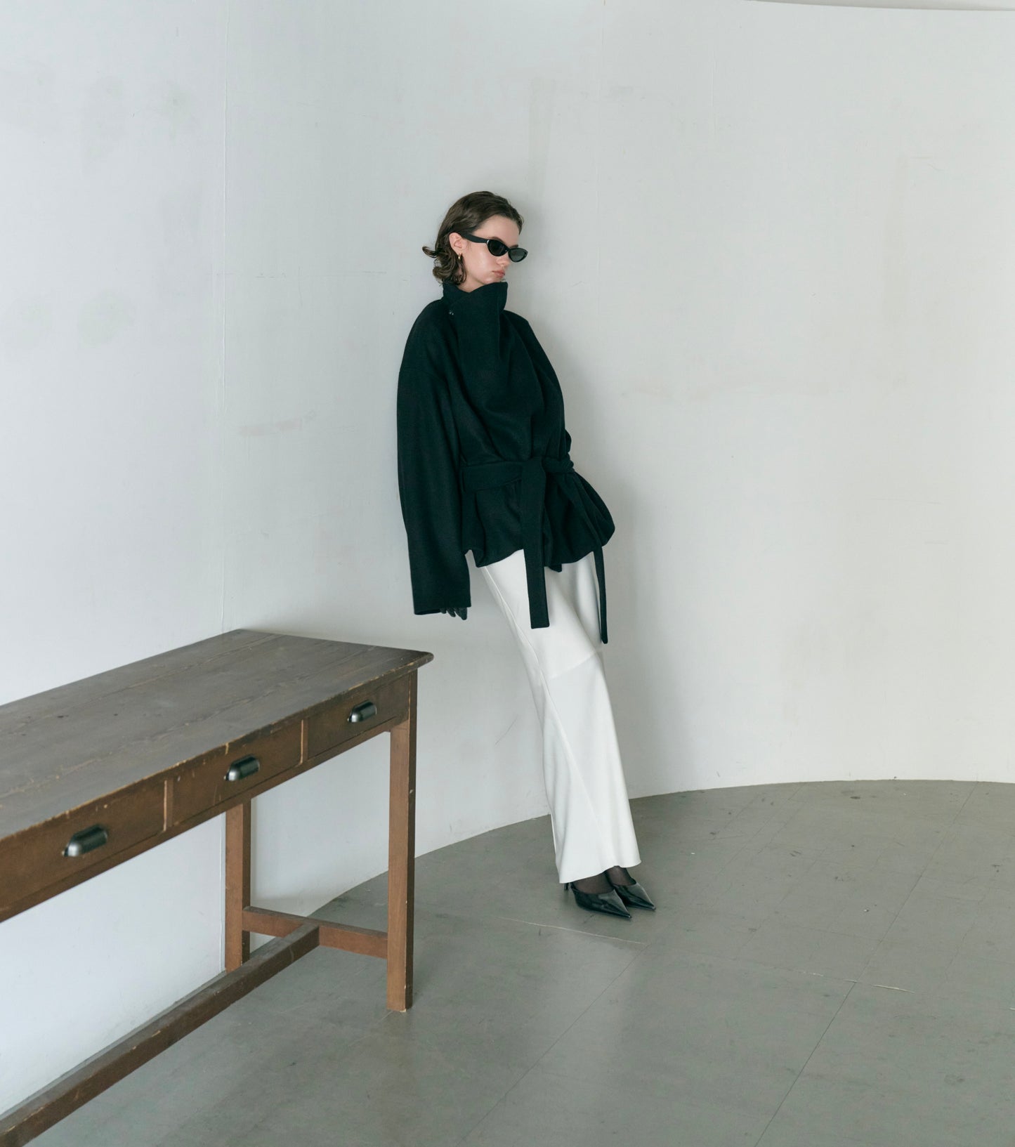 【PRE ORDER】Wrap Cocoon Coat