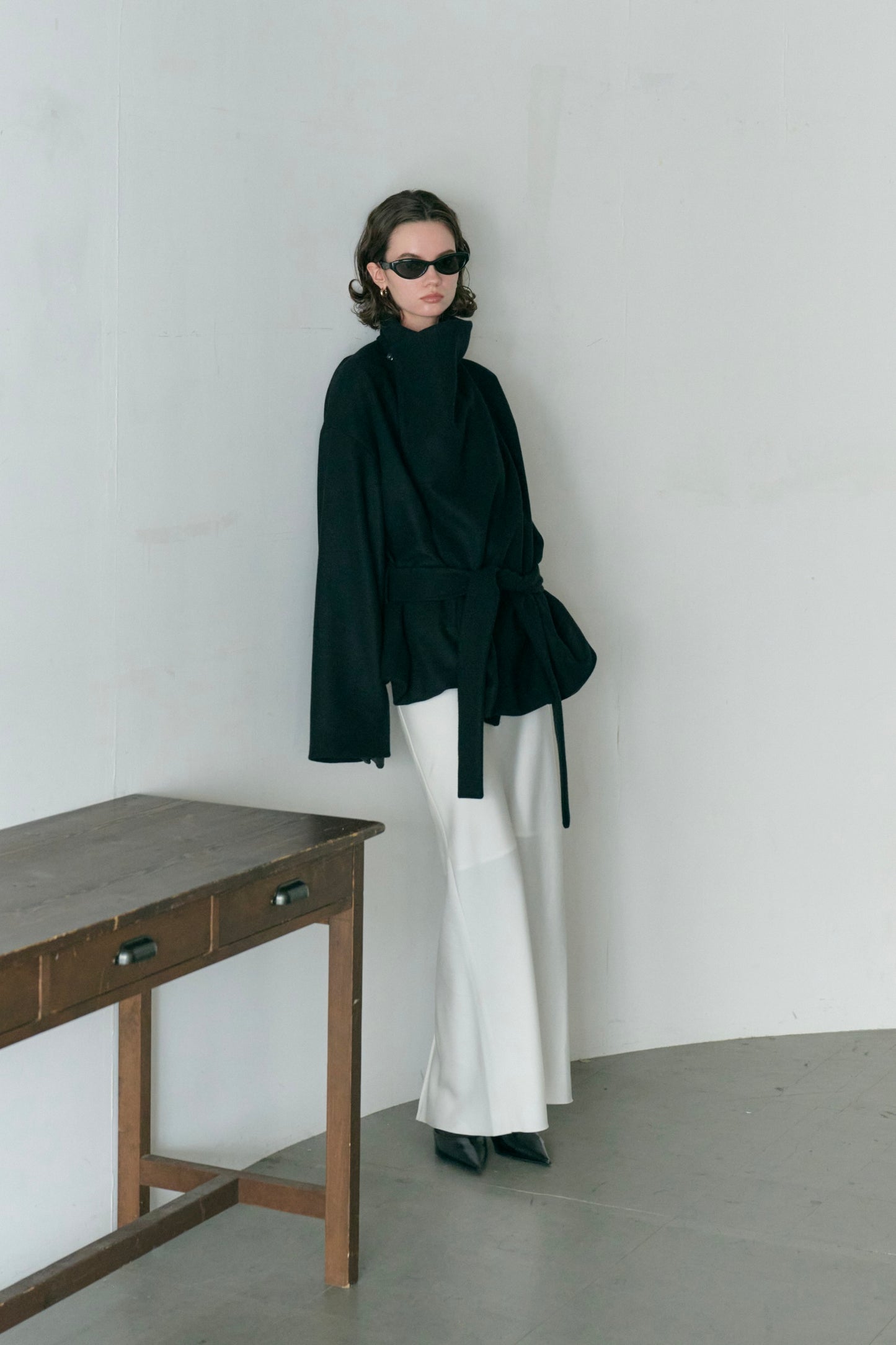 【PRE ORDER】Wrap Cocoon Coat