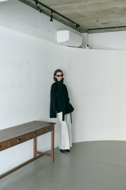 【PRE ORDER】Wrap Cocoon Coat