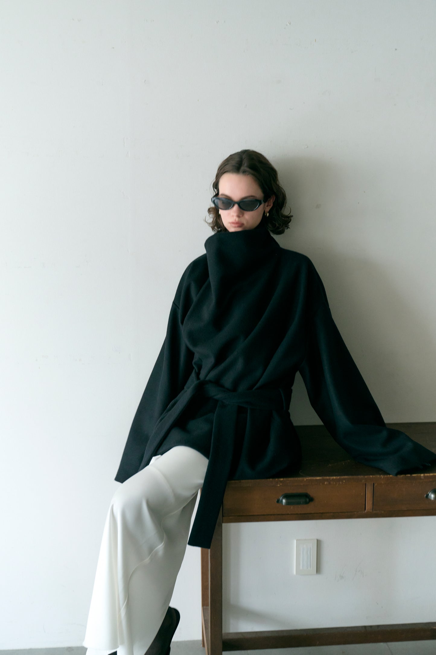 【PRE ORDER】Wrap Cocoon Coat