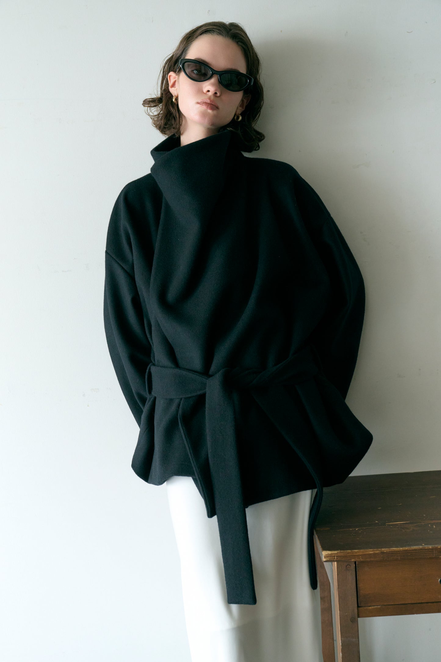 【PRE ORDER】Wrap Cocoon Coat