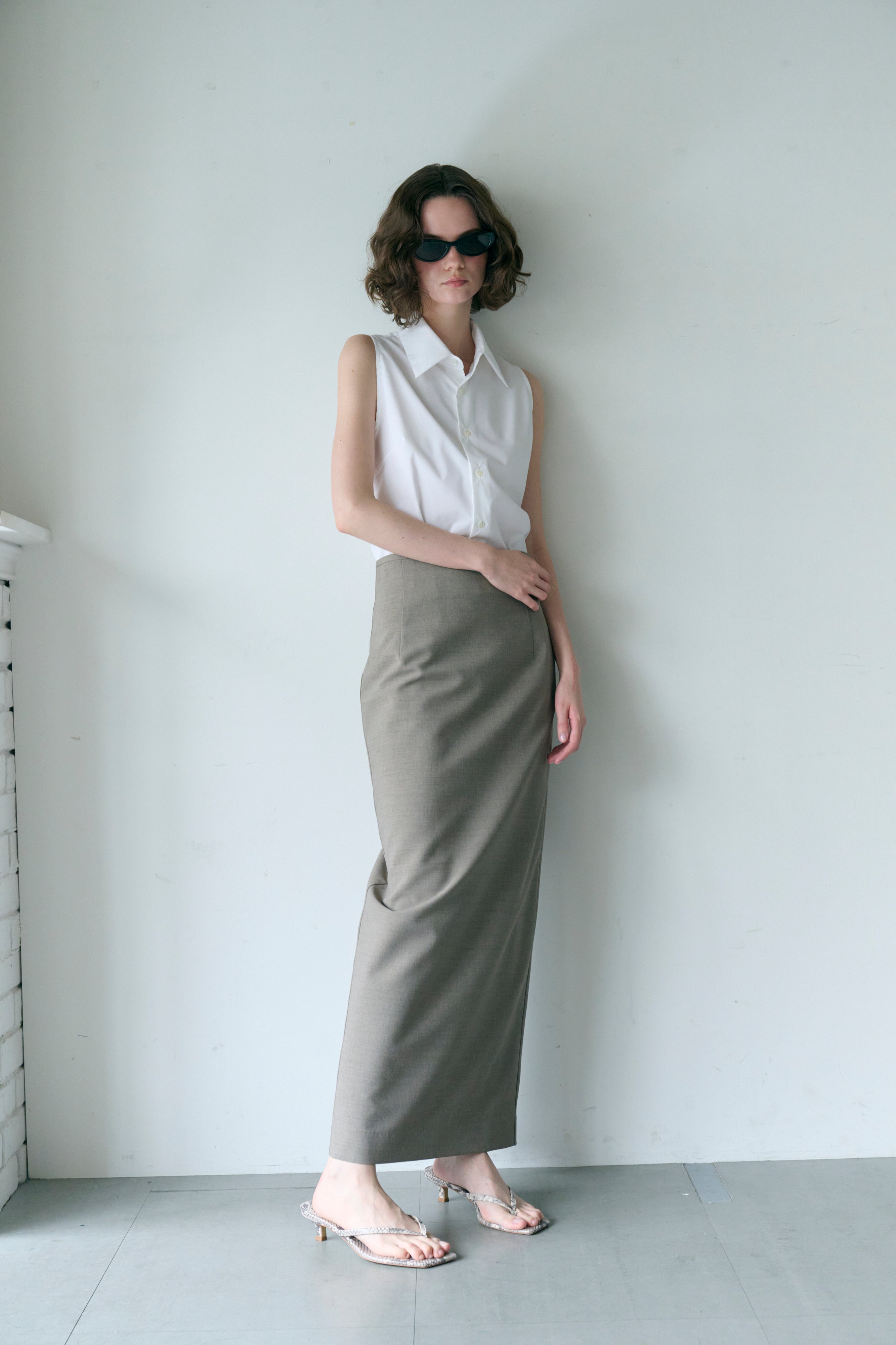 PRE ORDER 】Soft Line Skirt – Huitrox