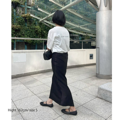 【Pre Order】Satin Long Skirt