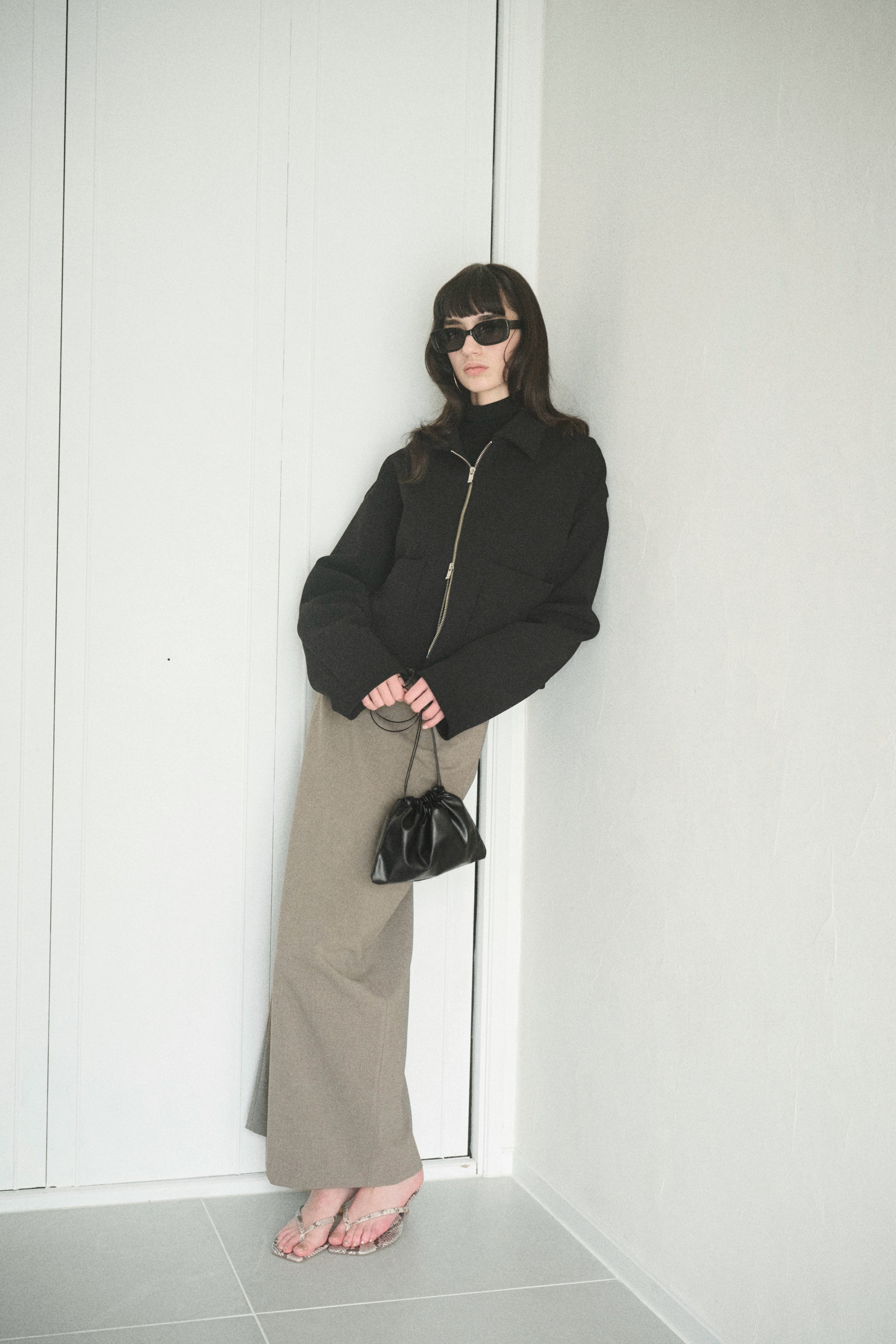 新品未使用　HUITROX Soft Line Skirt ブラウンMサイズ PRE ORDER 】Soft Line Skirt – Huitrox