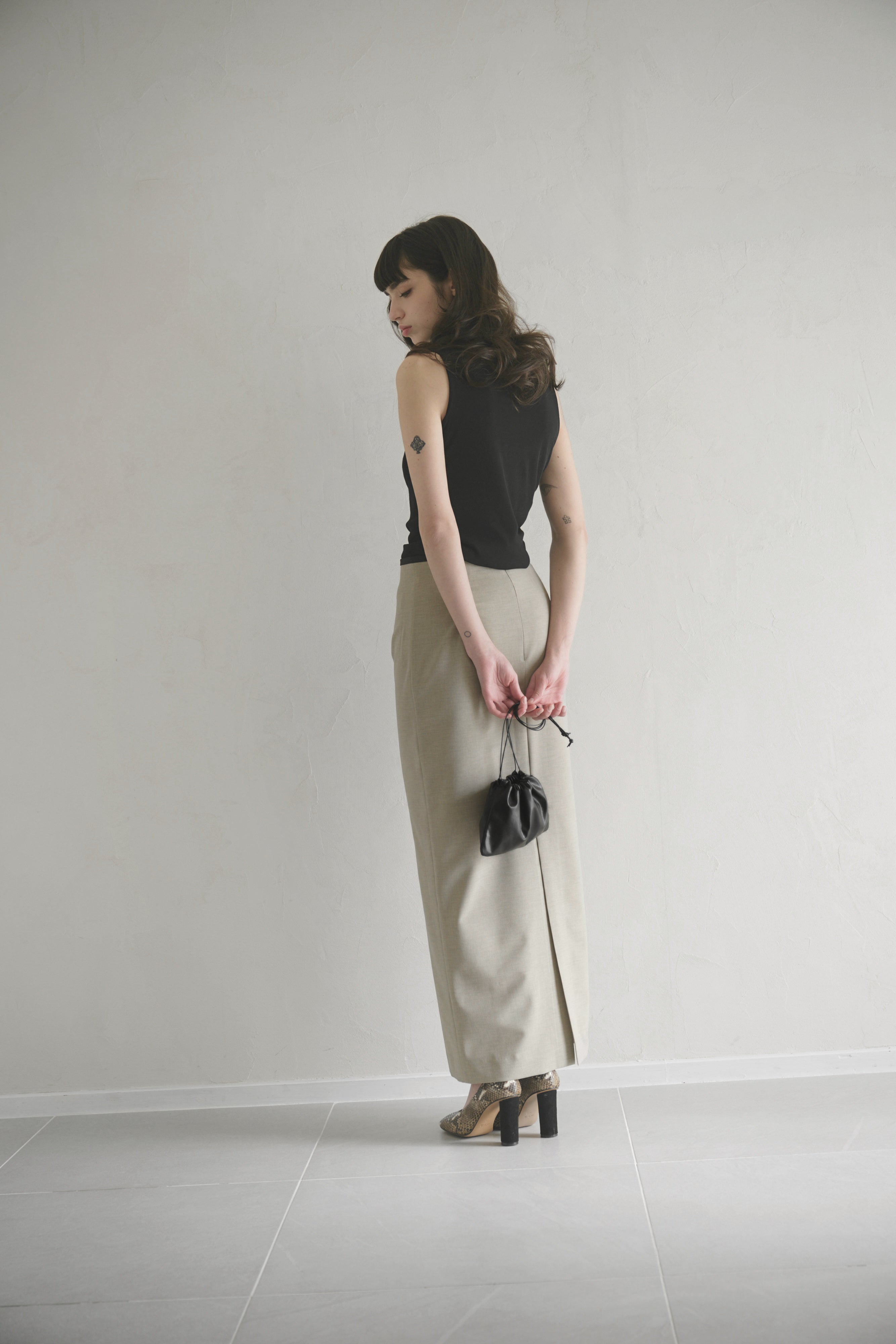 PRE ORDER 】Soft Line Skirt – Huitrox