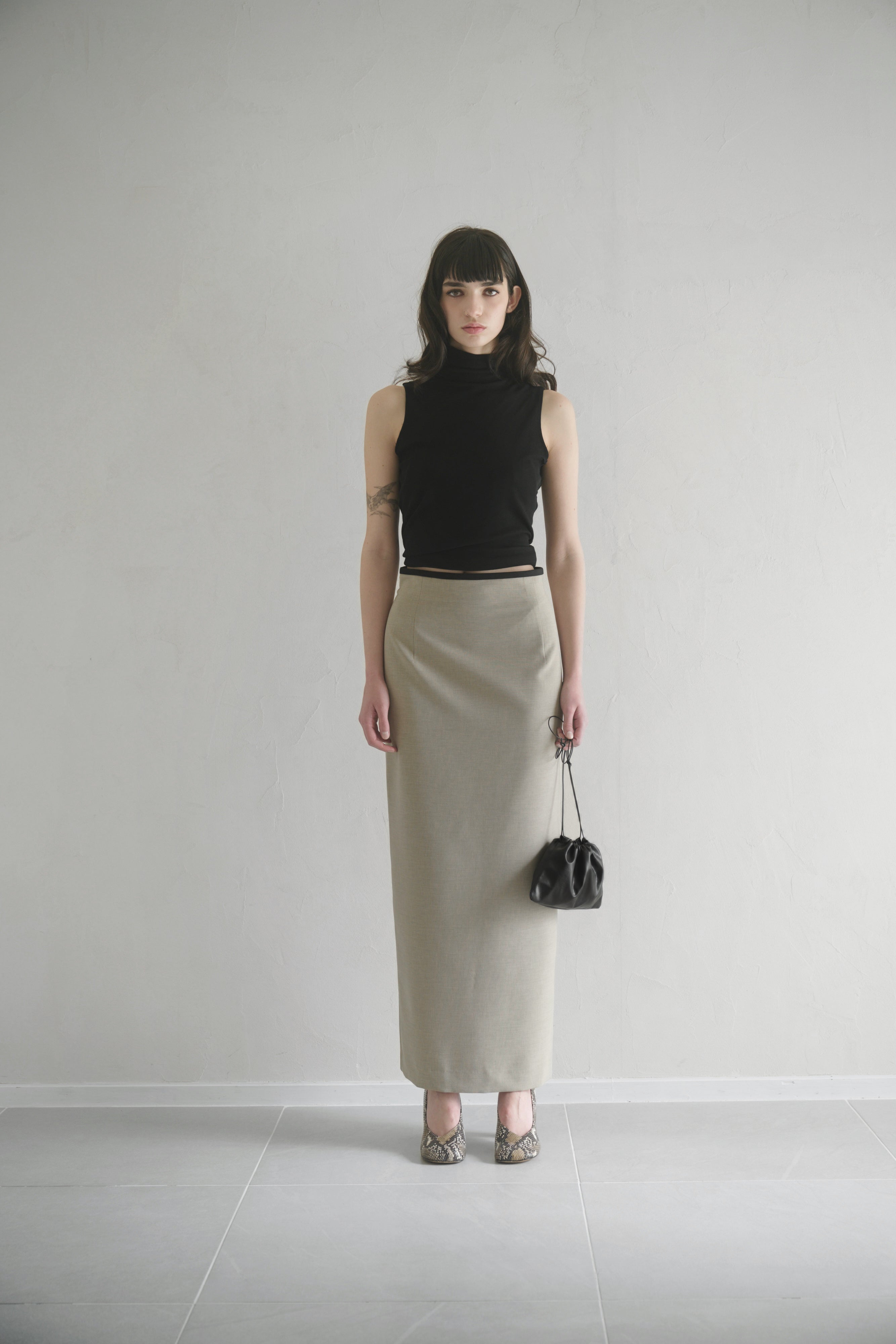 PRE ORDER 】Soft Line Skirt – Huitrox