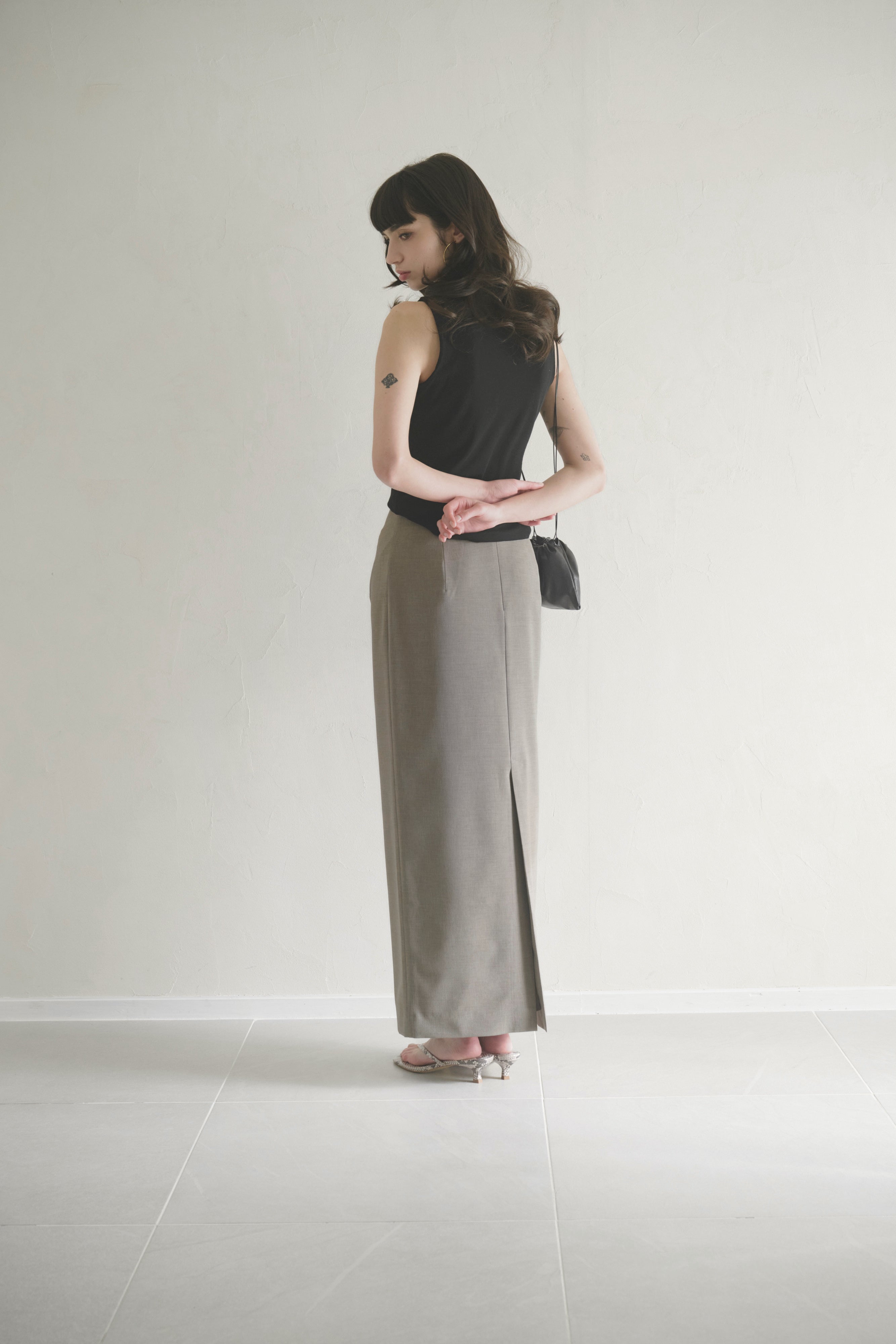 PRE ORDER 】Soft Line Skirt – Huitrox