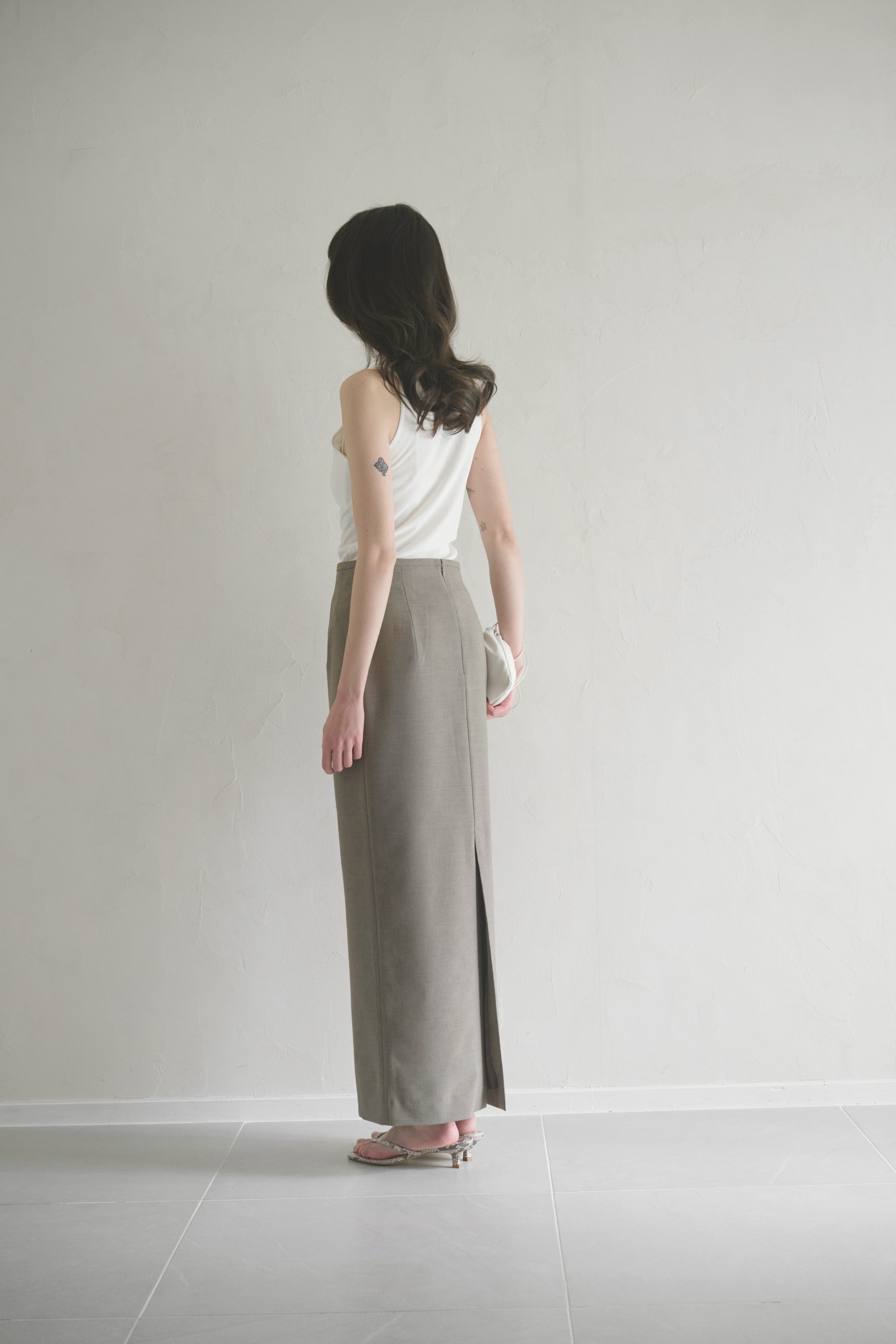 PRE ORDER 】Soft Line Skirt – Huitrox