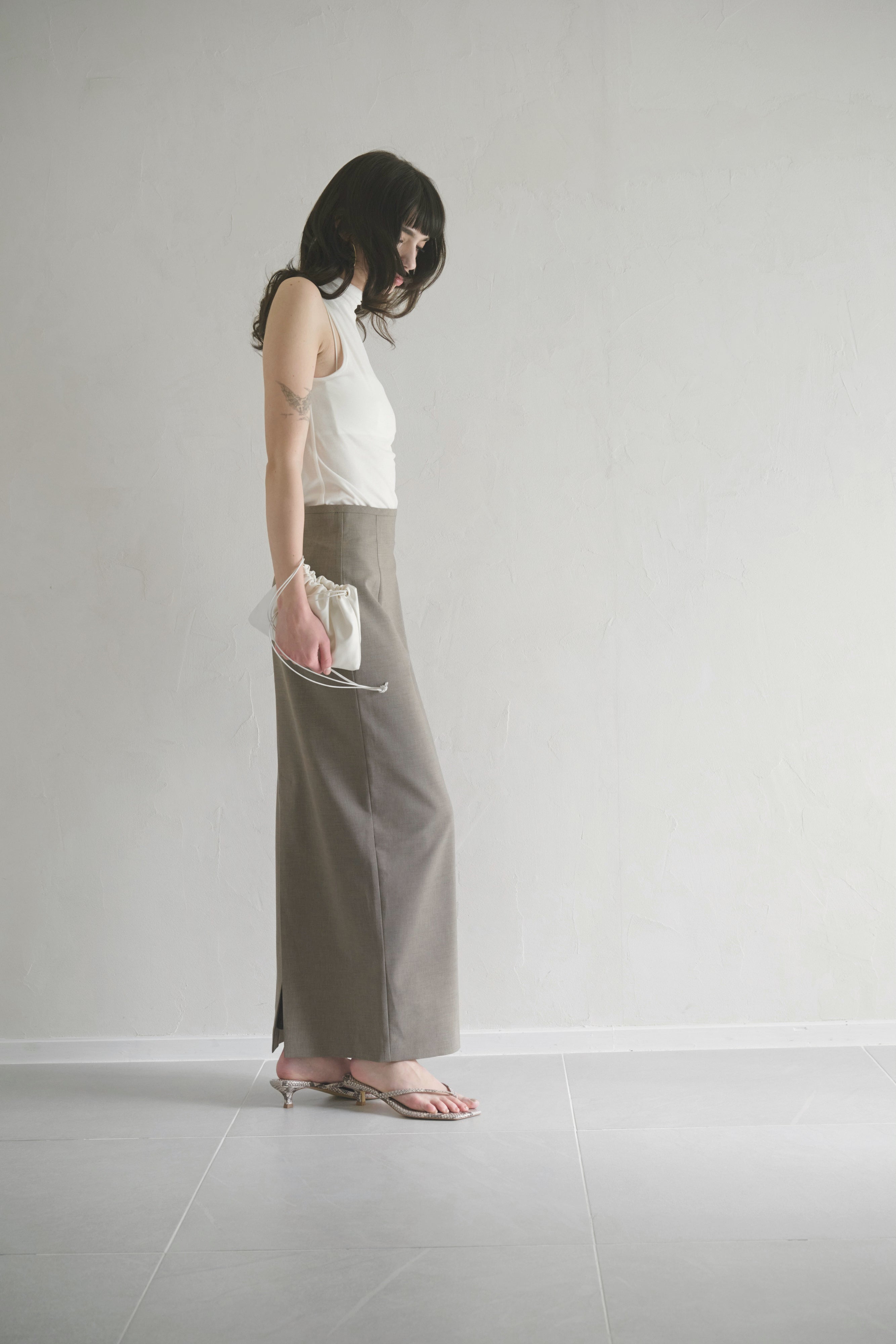 PRE ORDER 】Soft Line Skirt – Huitrox