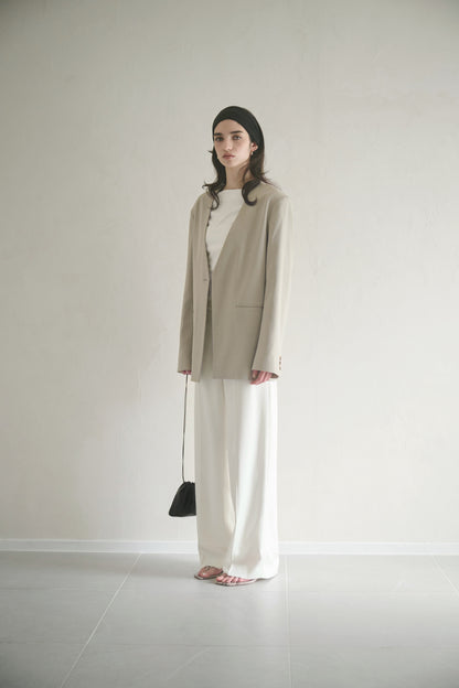 【PRE ORDER】Collarless Jacket