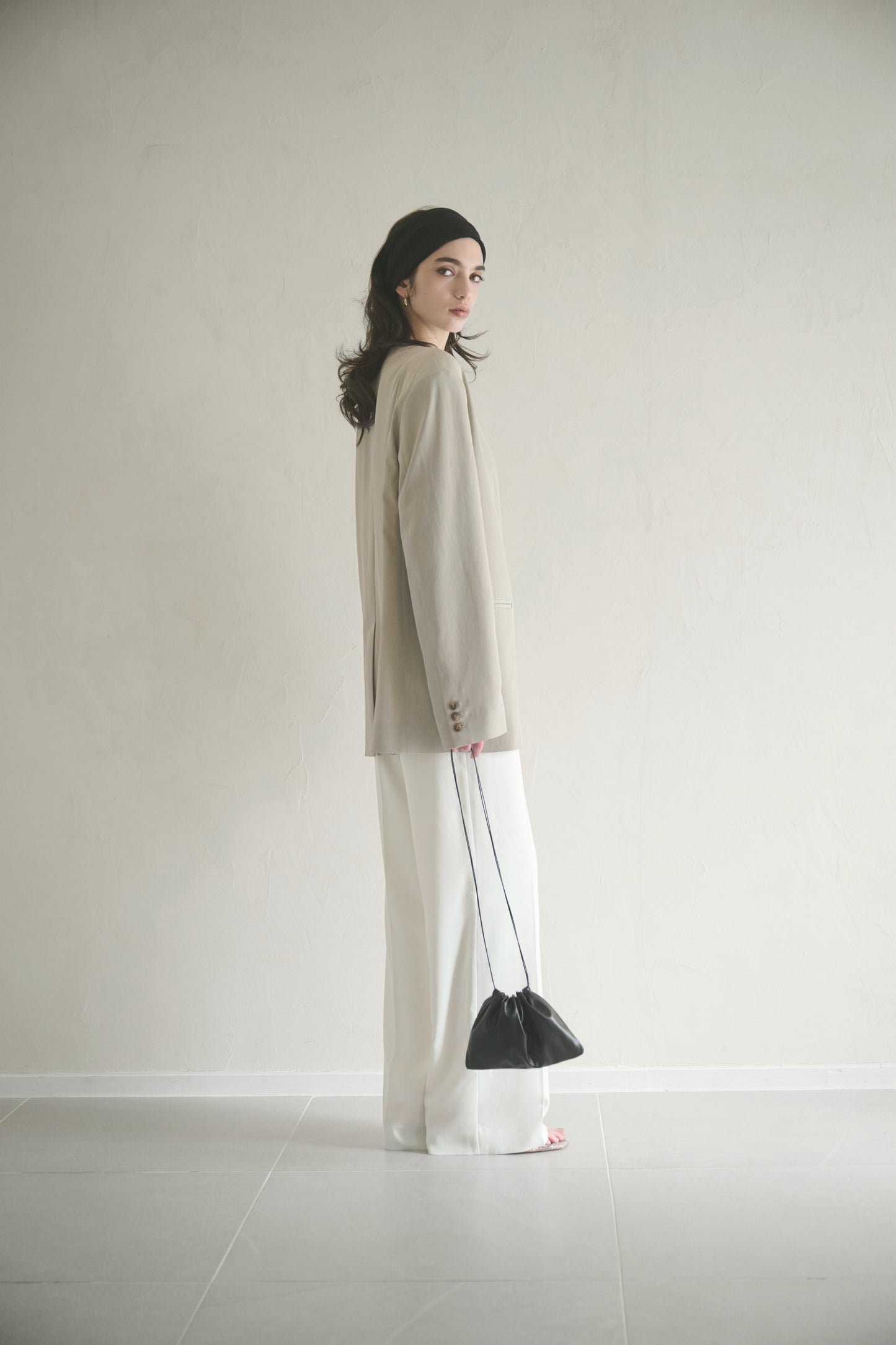 【PRE ORDER】Collarless Jacket