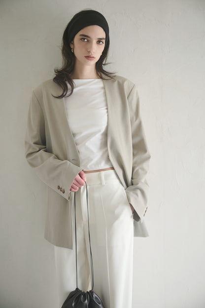 【PRE ORDER】Collarless Jacket