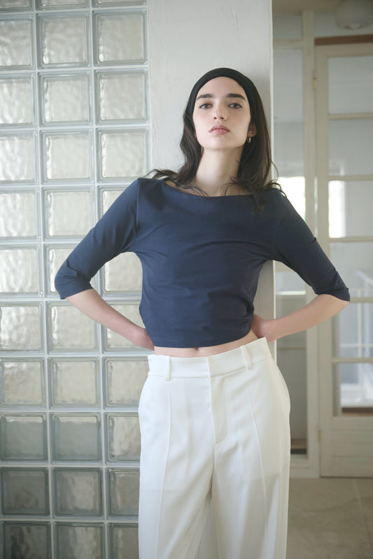【ORDER】Boat Neck Top