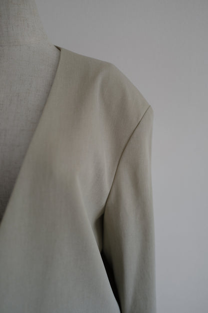 【ORDER】Collarless Jacket
