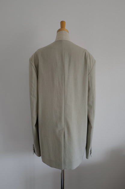 【ORDER】Collarless Jacket