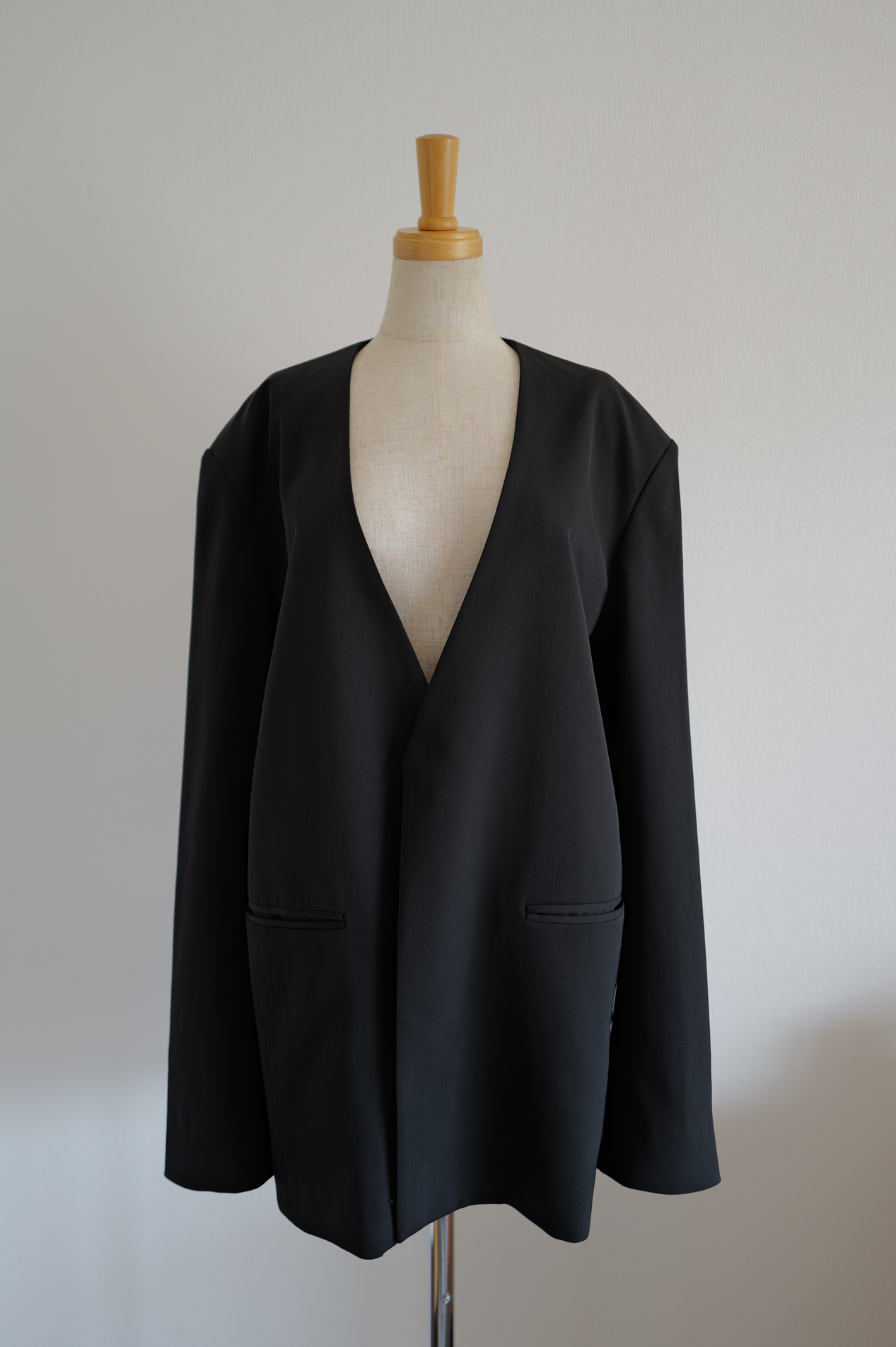 【ORDER】Collarless Jacket